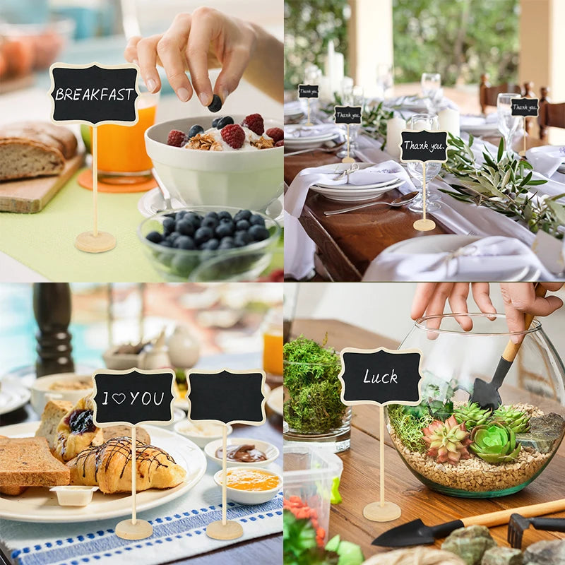 Mini Marque-Place Ardoise Buffet Mariage