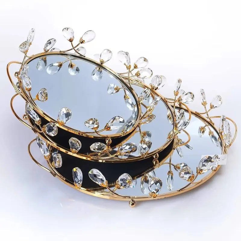 Plateau Miroir Fer Forgé Mariage