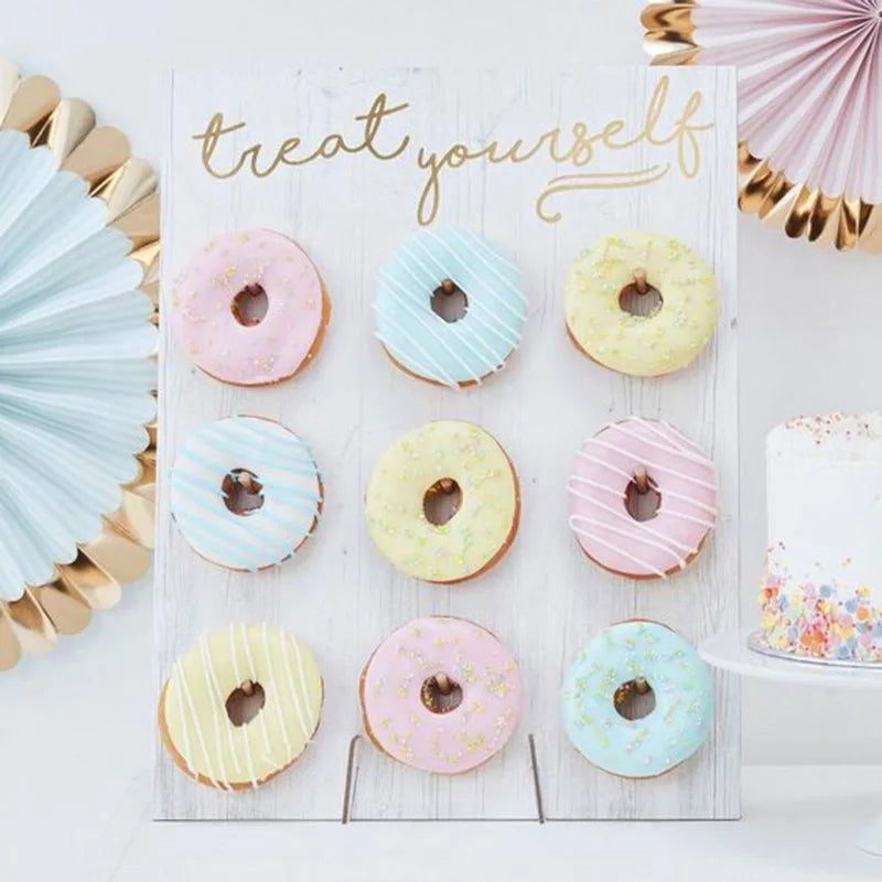 Présentoir Donuts Bois Mariage