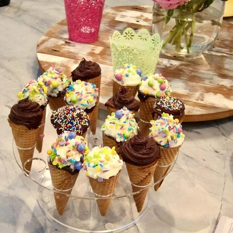 Présentoir Buffet Cornets Glace Cupcakes