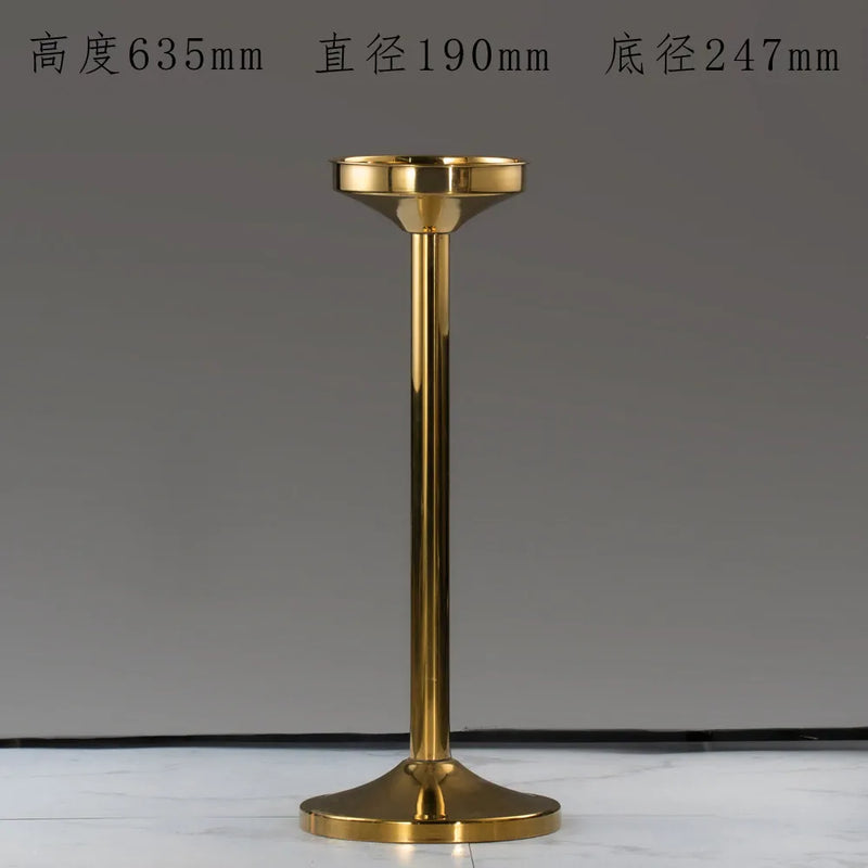 Rafraîchisseur Champagne Inox sur Pied