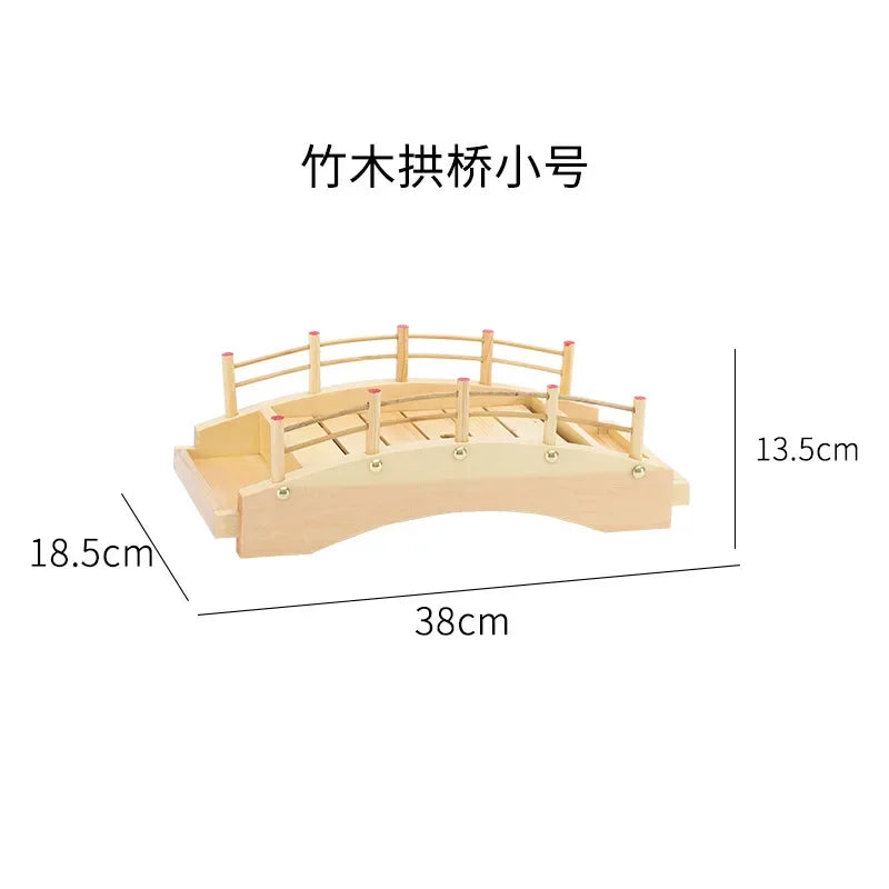 Plateau à Sushi en Bois et Bambou