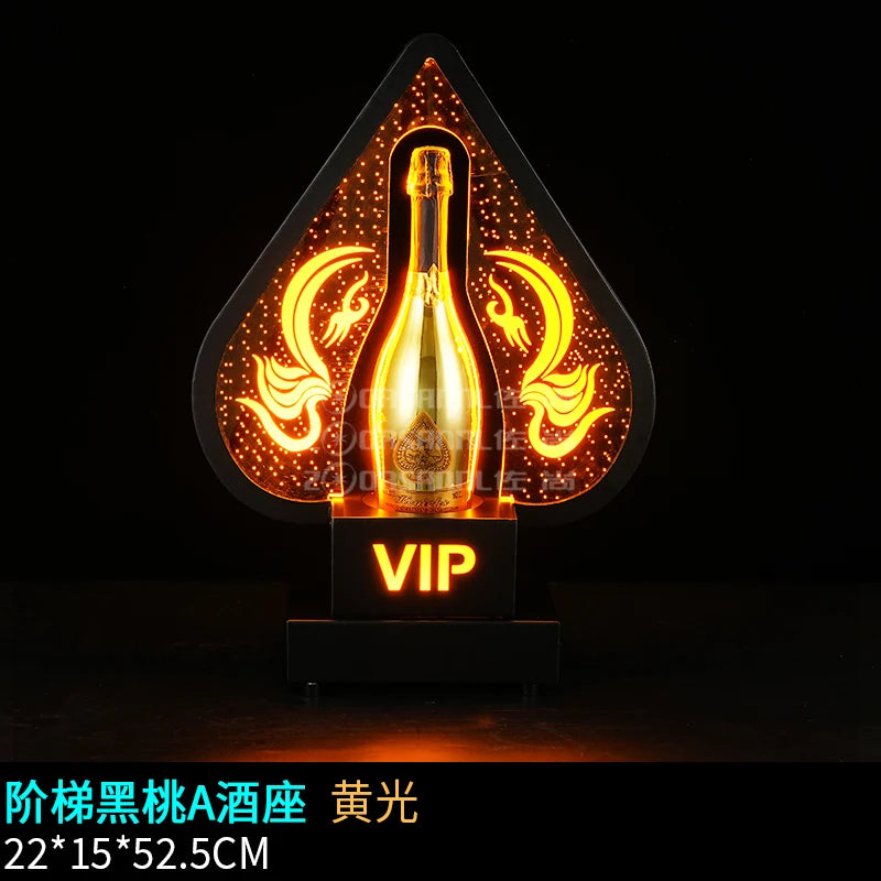 Présentoir Bouteille Lumineux LED Réception