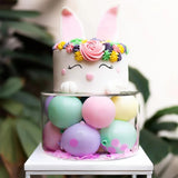 Présentoir gâteau acrylique – mise en situation buffet de mariage