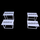 Présentoir buffet blanc – accessoire buffet traiteur événement