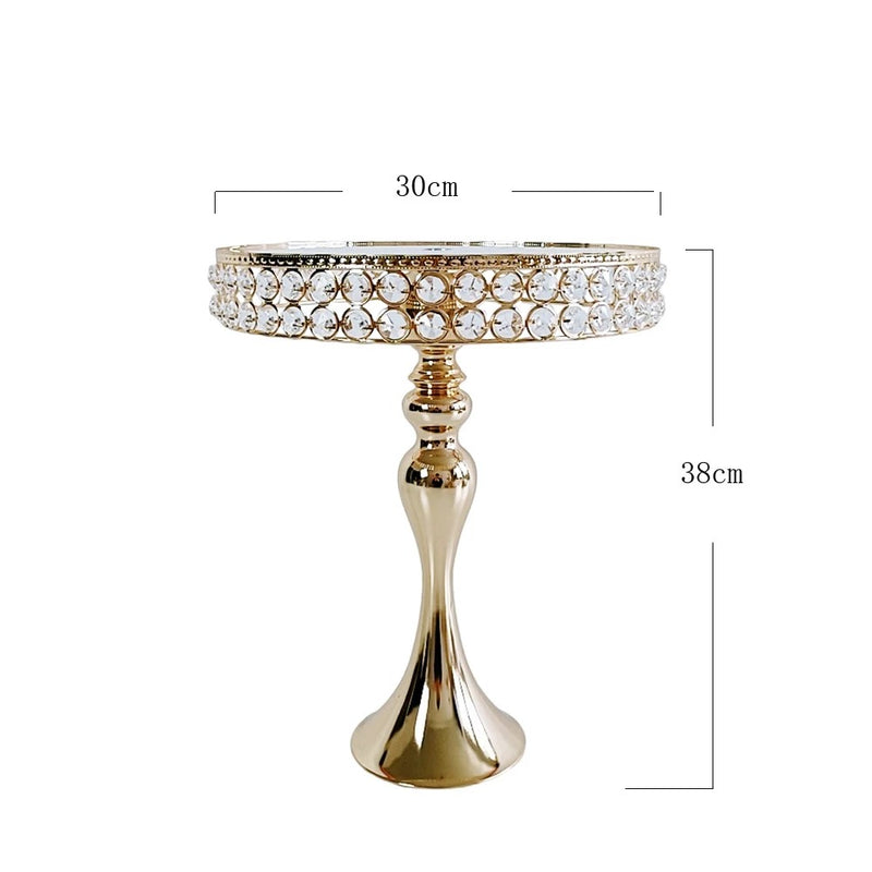 Présentoir gâteau rond – déco table bar à bonbons mariage