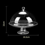 Présentoir gâteau cloche – présentation buffet anniversaire et baptême