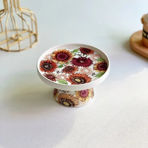 Présentoir cupcake fleuri