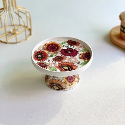 Présentoir cupcake fleuri