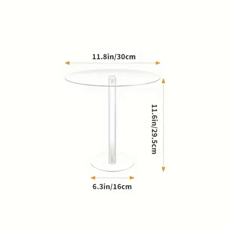 Présentoir Plexiglas sur pied – support buffet traiteur professionnel
