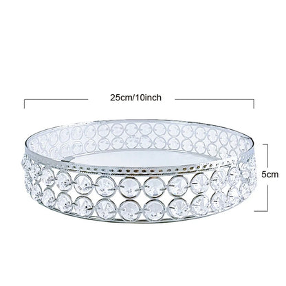 Présentoir buffet mariage argenté