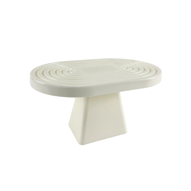 Présentoir à Gâteau Design blanc – déco mariage et fête d'anniversaire
