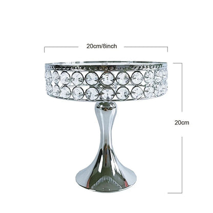 Présentoir buffet mariage argenté