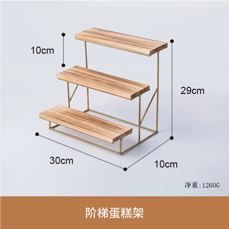 Présentoir buffet champêtre – agencement table de réception festive