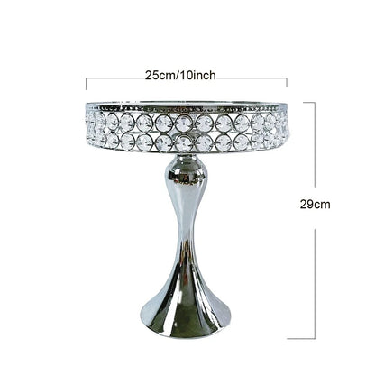 Présentoir buffet mariage argenté