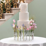 Présentoir gâteaux original – déco table bar à bonbons mariage