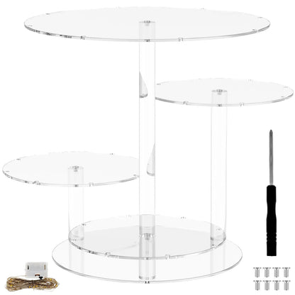 Présentoir gâteau lumineux