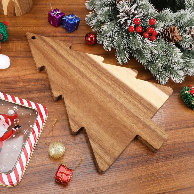 Plateau apéritif sapin – art de la table réception raffinée
