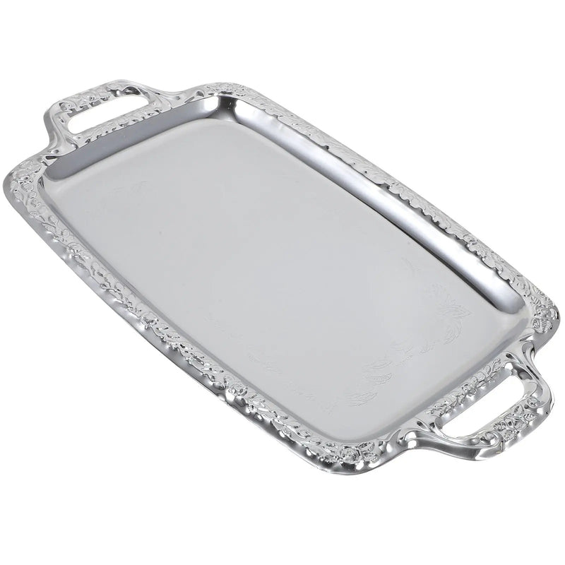 Plateau métal – mise en scène buffet sucré salé
