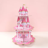 Présentoir cupcake princesse – scénographie buffet et art culinaire
