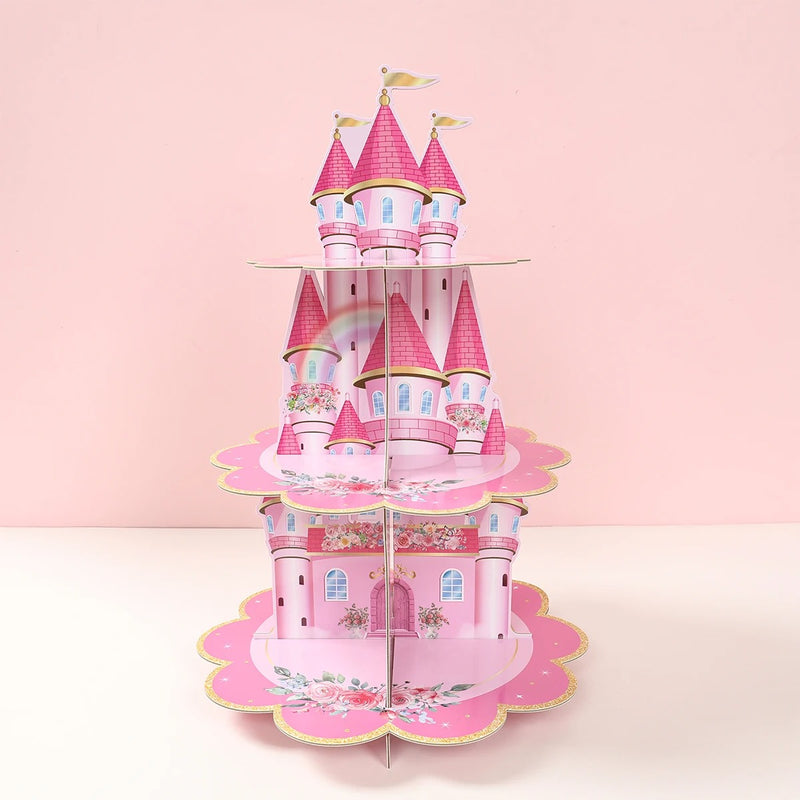 Présentoir cupcake princesse – scénographie buffet et art culinaire