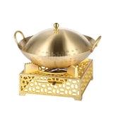 Chauffe plat cuivre 22cm – mise en situation buffet de mariage