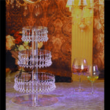Présentoir cupcake mariage cristal – présentation bar à bonbons et table sucrée