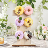 Présentoir donuts chiffre – présentoir buffet mariage chic