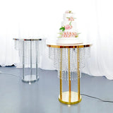 Présentoir gâteau mariage 60 cm – élément déco fête prénatale