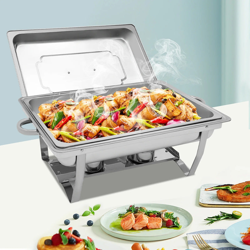 Chauffe plat bain marie – vue détaillée matière et finition