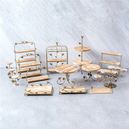 Présentoir buffet champêtre