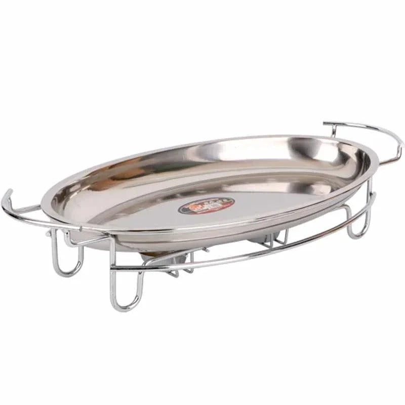 Chauffe plat bougies 34cm – accessoire buffet traiteur événement