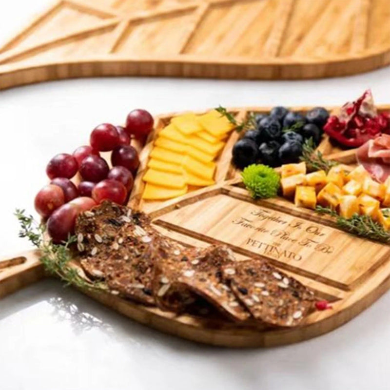 Plateaux apéritif compartiments – décoration table réception élégante