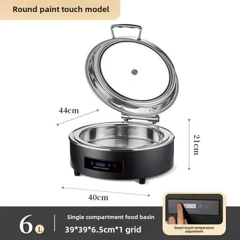 Chauffe plat électrique – accessoire buffet de réception luxueux
