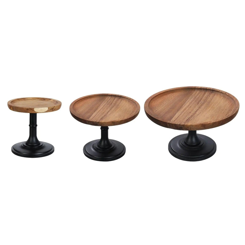 Présentoir gateaux en bois – art de la table réception raffinée