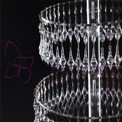 Présentoir cupcake mariage cristal