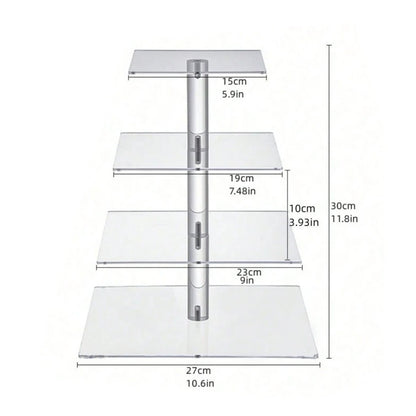Présentoir cupcake lumineux 4 étages