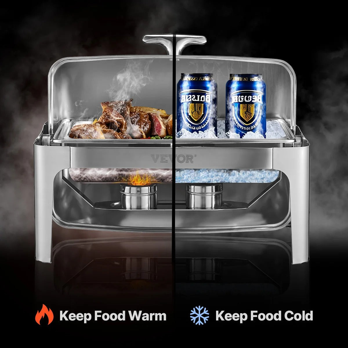 Chauffe plat argent mariage