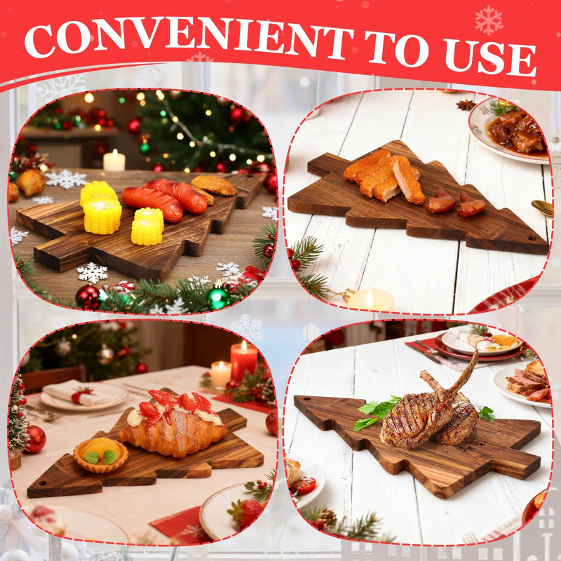 Plateau apéritif sapin – présentation buffet anniversaire et baptême