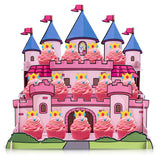 Présentoir cupcake princesse – vue d'ensemble équipement complet