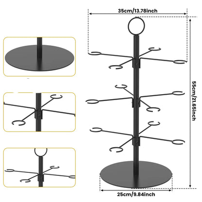 Présentoir verre à champagne