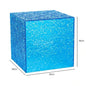 Présentoir buffet bleu effet glaçon
