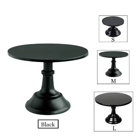 Présentoir gâteaux noir