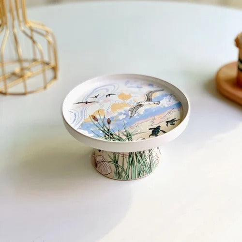 Présentoir cupcake fleuri