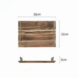 Plateaux apéritif en bois 30cm – agencement table de réception festive