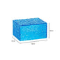 Présentoir buffet bleu effet glaçon