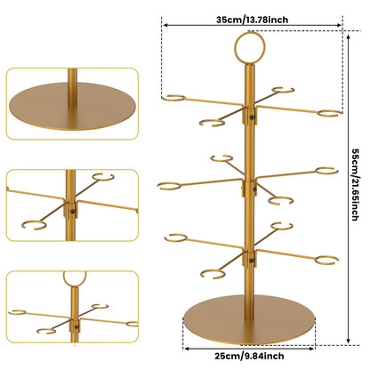 Présentoir verre à champagne
