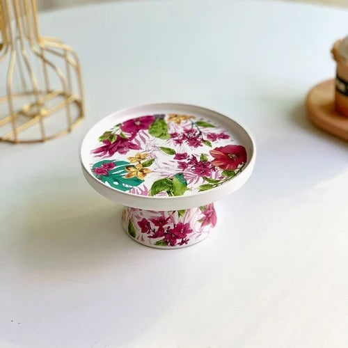 Présentoir cupcake fleuri – déco mariage et fête d'anniversaire