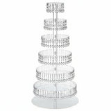 Présentoir cupcake mariage cristal – vue d'ensemble équipement complet