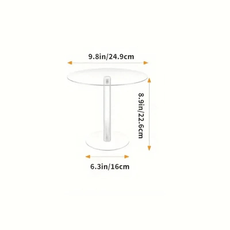 Présentoir Plexiglas sur pied – élément déco fête prénatale